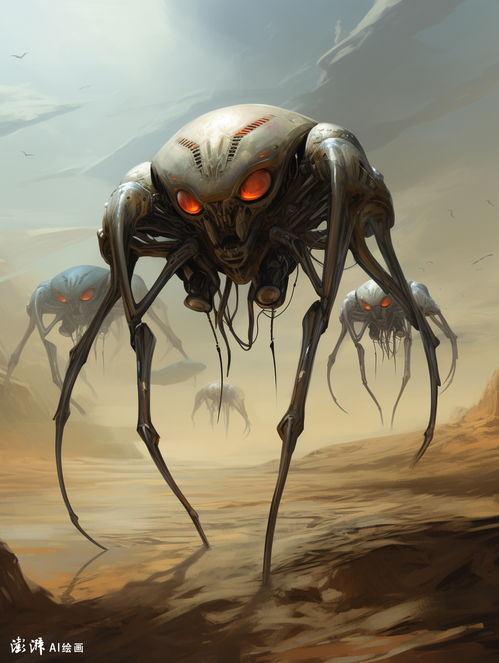 AI繪畫 AI腦洞下的外星生物，超乎你的想象嗎？